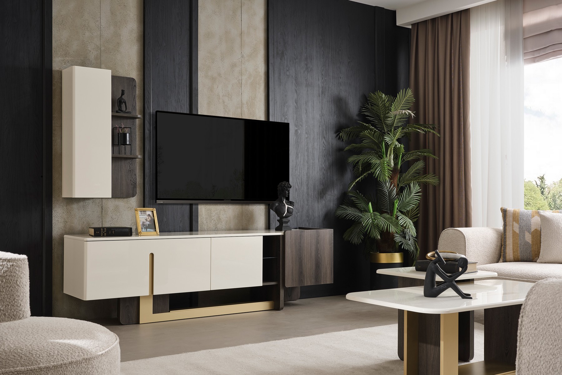 TV Unit and Coffee Table